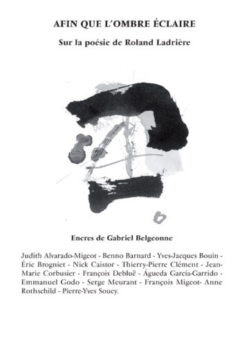 Afin que l'ombre éclaire